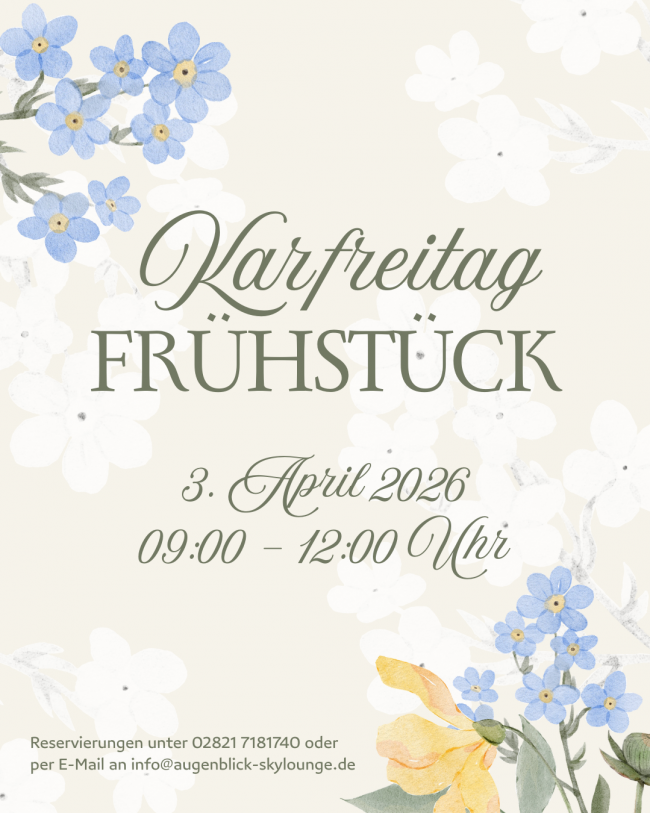 Karfreitags Frühstück